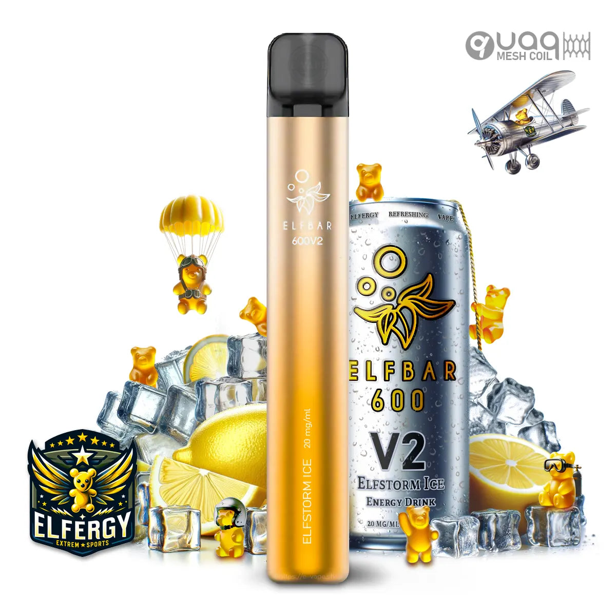 Elfbar 600 Elfstorm Ice V2