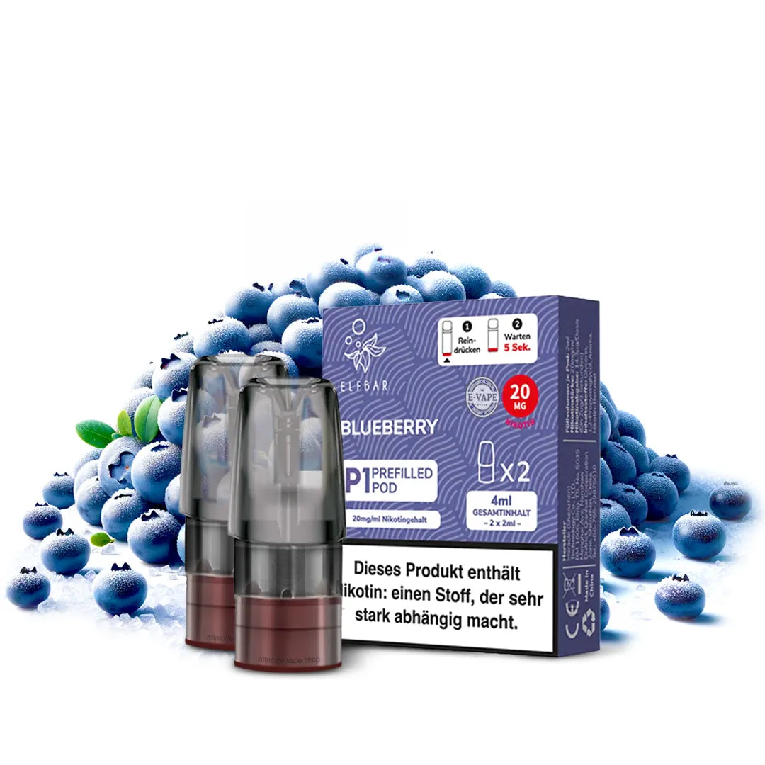 Elfbar Mate 500 2x Blueberry Pod