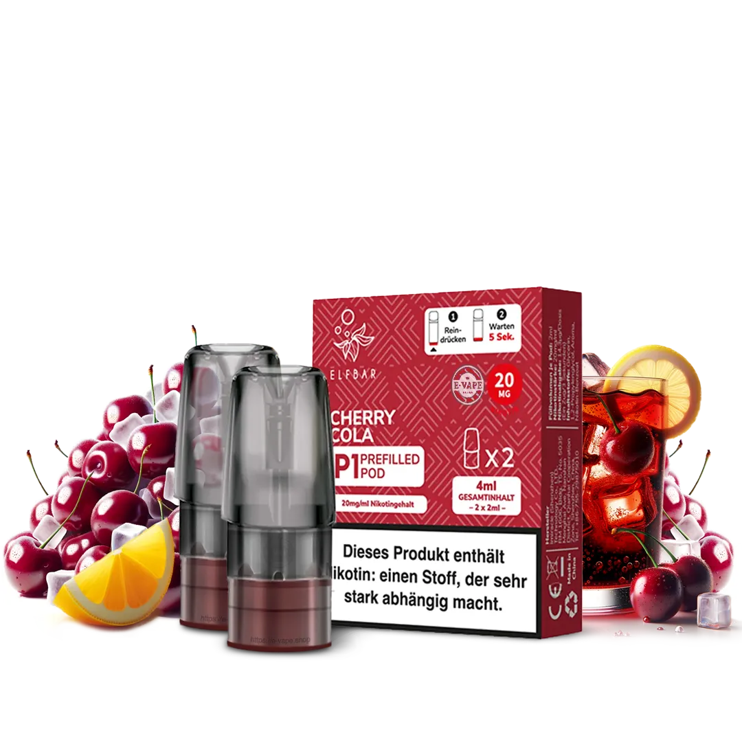 Elfbar Mate 500 2x Cherry Cola   Pod