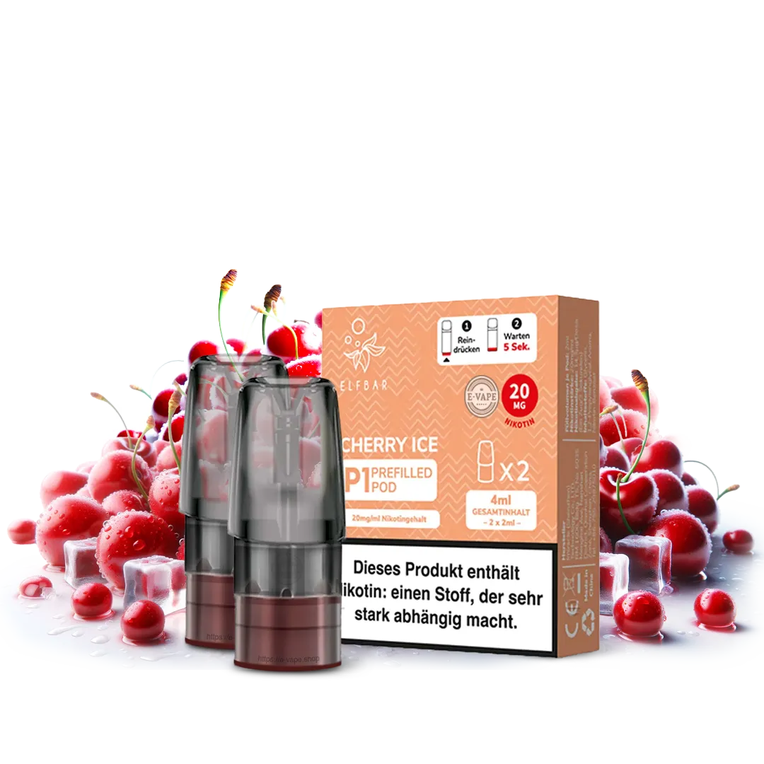 Elfbar Mate 500 2x Cherry Ice   Pod
