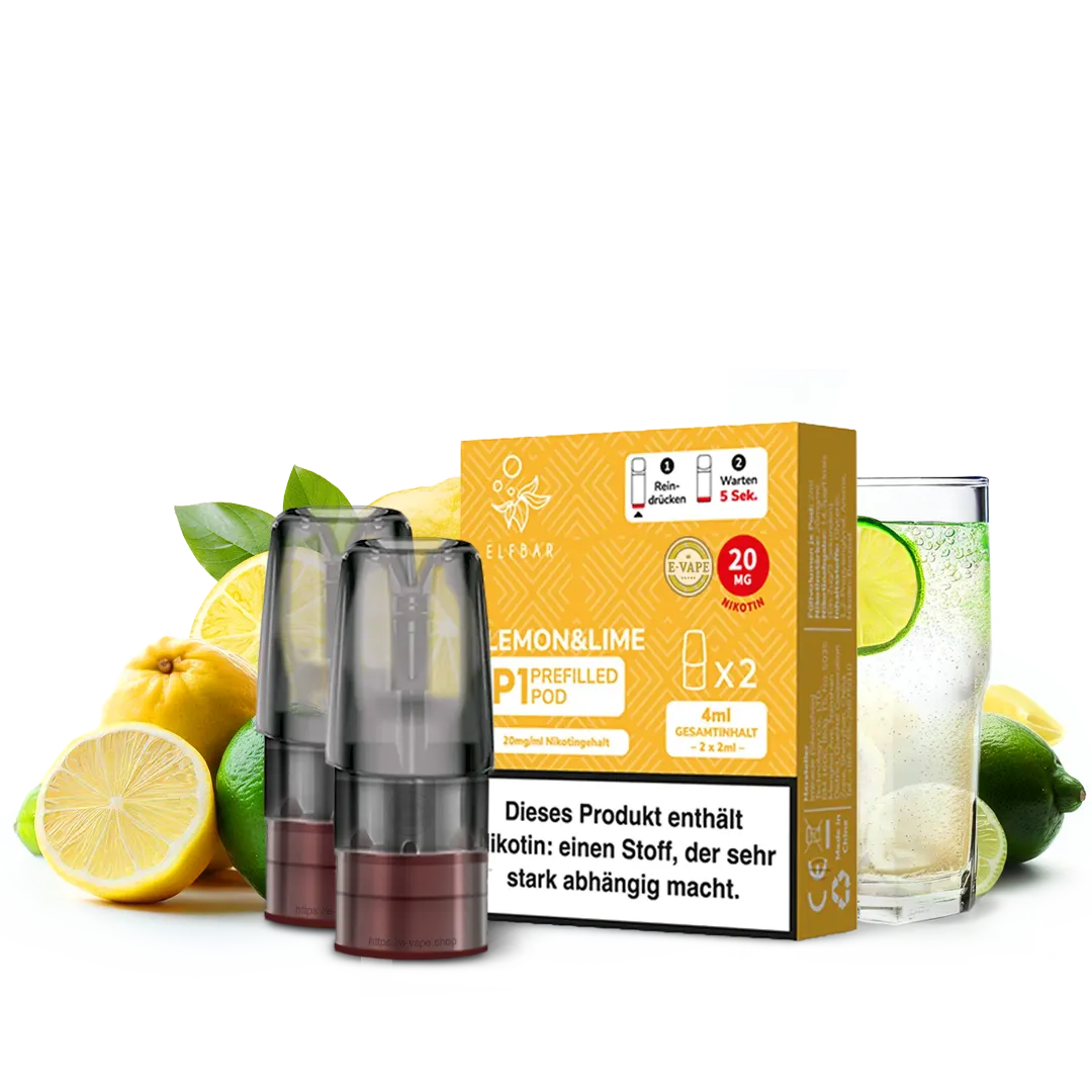 Elfbar Mate 500 2x Lemon and Lime   Pod