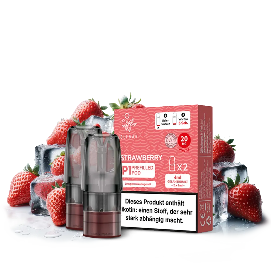 Elfbar Mate 500 2x Strawberry   Pod