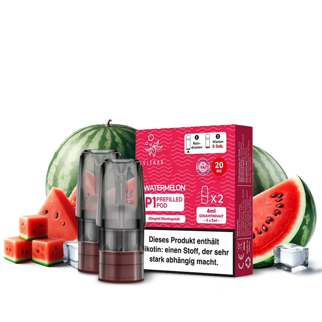 Elfbar Mate 500 2x Watermelon   Pod