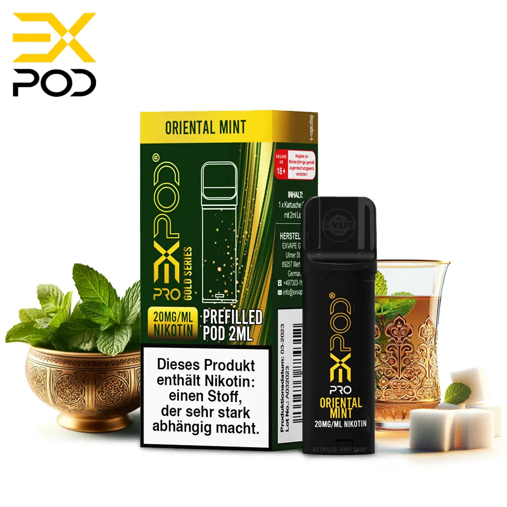 Expod Pro Gold Serie Oriental Mint   für ELFA
