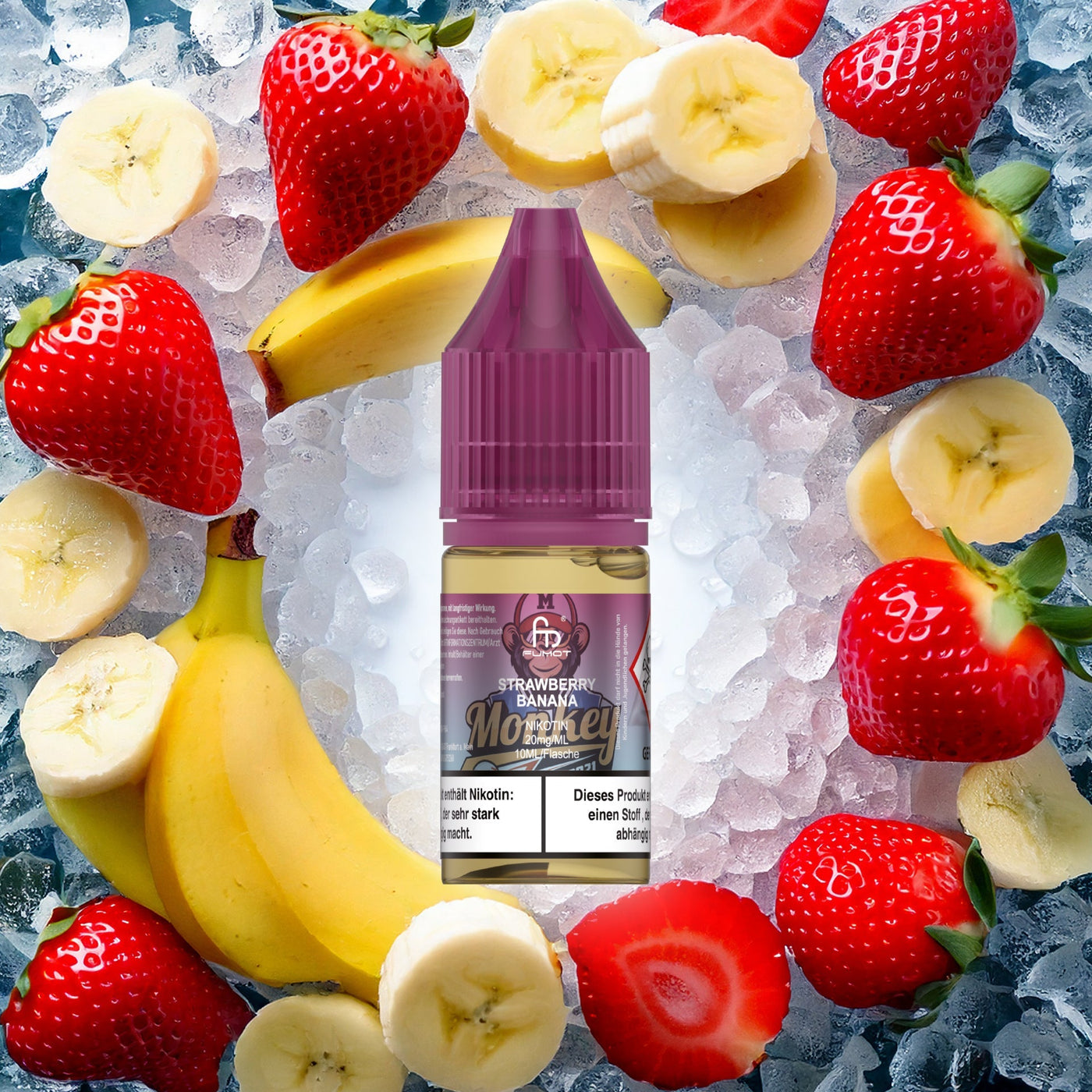 RandM Tornado 7000   Strawberry Banana