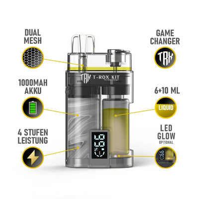 T-Rox Starter Paket inkl. 3x Elfliq