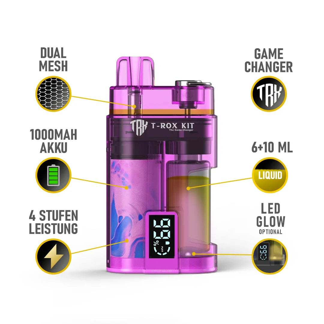 T-Rox Starter Paket inkl. 3x Elfliq