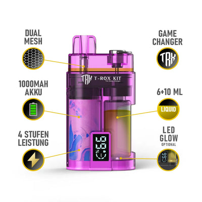 T-Rox Starter Paket inkl. 3x Elfliq
