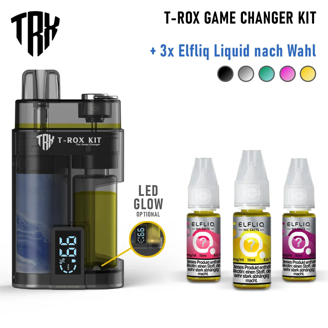 T-Rox Starter Paket inkl. 3x Elfliq