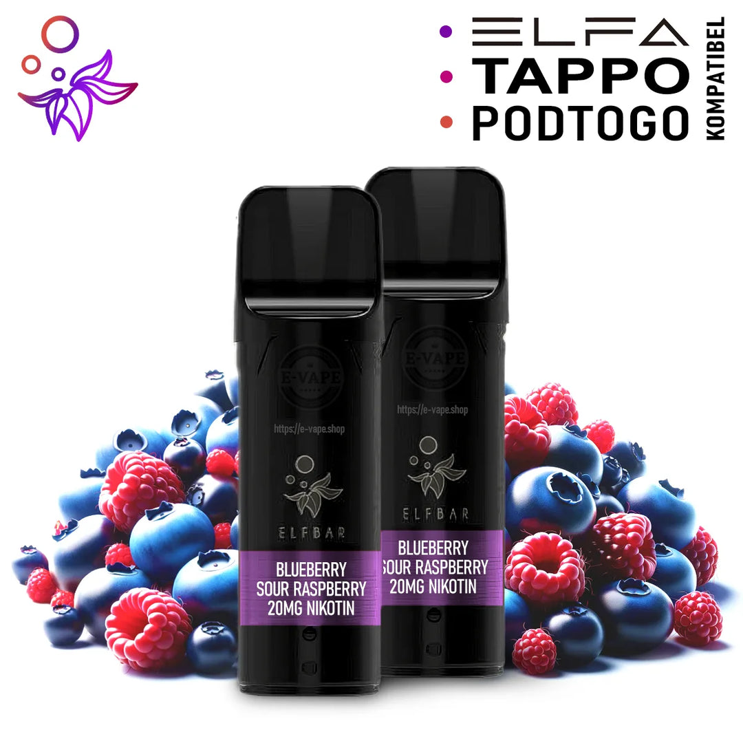 Elfbar Pods ELFA Blueberry Sour Raspberry
