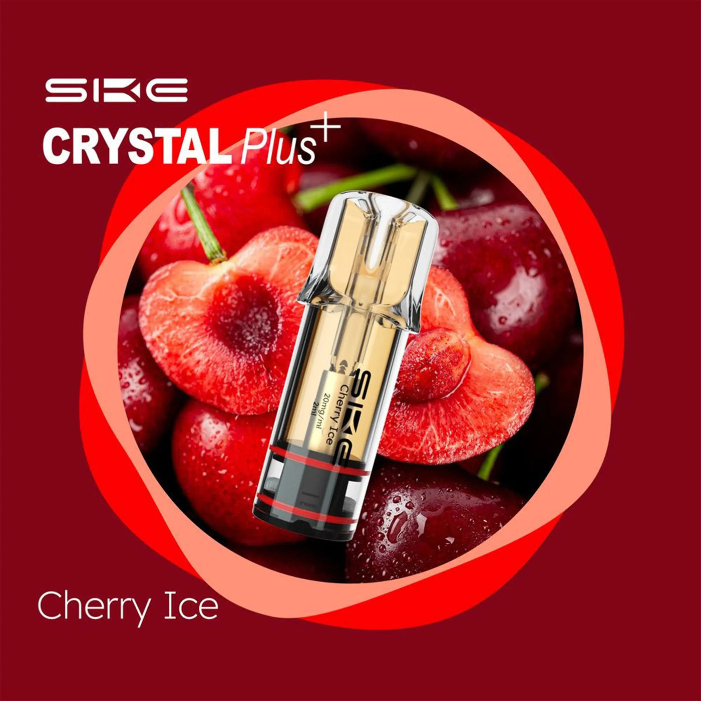 Crystal PLUS Pods Cherry Ice 2 x