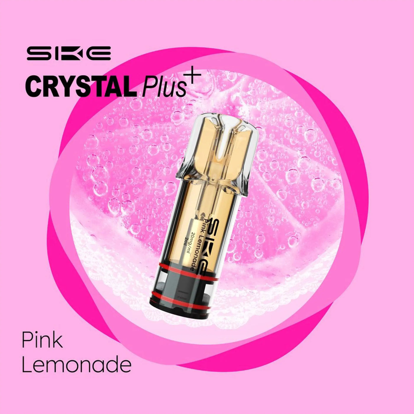 Crystal PLUS Pods Pink Lemonade 2 x