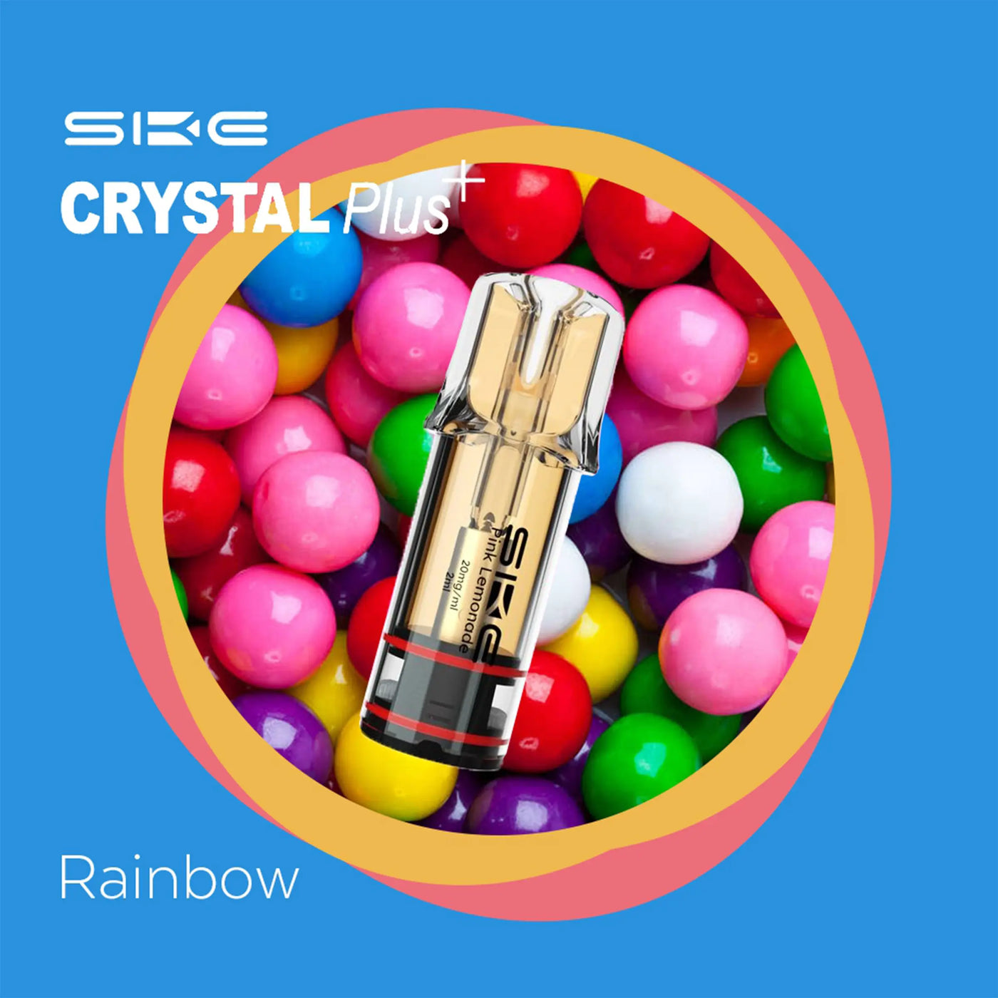 Crystal PLUS Pods Rainbow 2 x